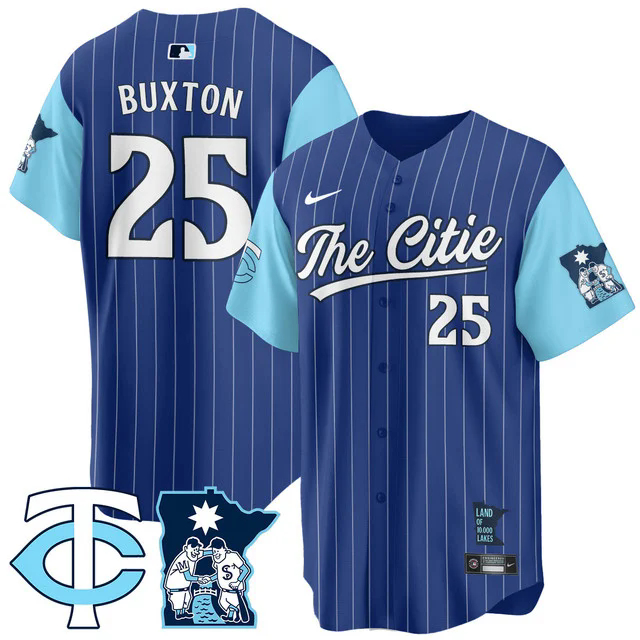 Men's Minnesota Twins City Connect Concept Jersey ROYAL #25 BYRON BUXTON.webp