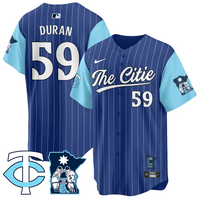 Men's Minnesota Twins City Connect Concept Jersey ROYAL #59 JHOAN DURAN.webp