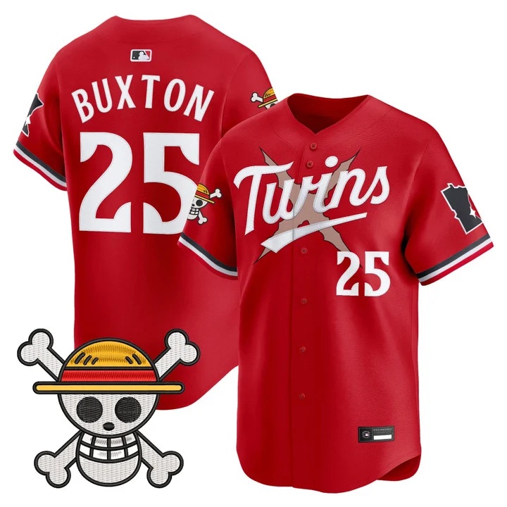 Men's Minnesota Twins x One Piece Vapor Premier Limited Jersey #25 Byron Buxton