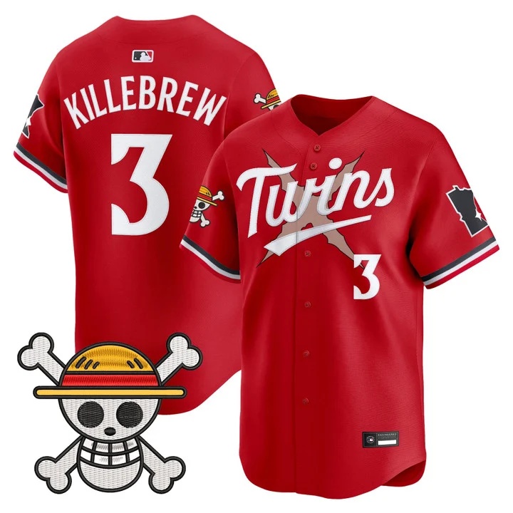 Men's Minnesota Twins x One Piece Vapor Premier Limited Jersey #3 Harmon Killebrew