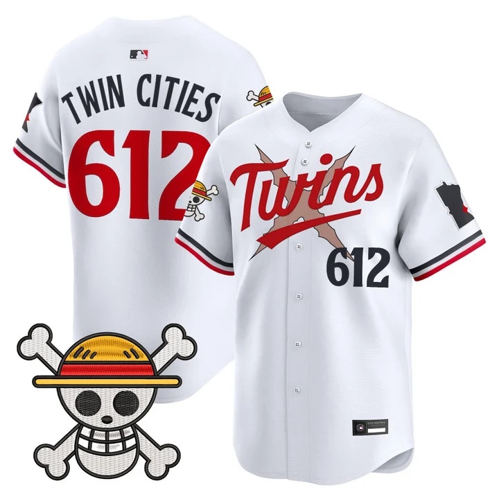 Men's Minnesota Twins x One Piece Vapor Premier Limited Jersey white #612 Twin Cities