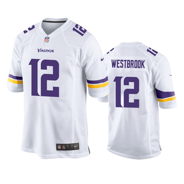 Men's Minnesota Vikings #12 Dede Westbrook Nike White Vapor Untouchable Limited Jersey