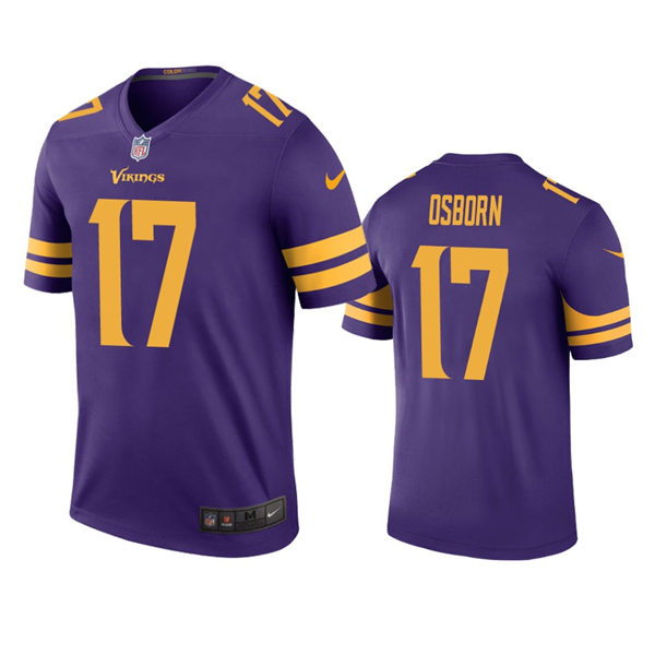 Men's Minnesota Vikings #17 K. J. Osborn Nike Purple Color Rush Vapor Untouchable Limited Jersey