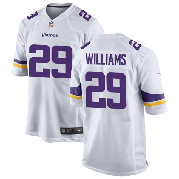 Men's Minnesota Vikings #29 Joejuan Williams Nike White Vapor Untouchable Limited Palyer Jersey