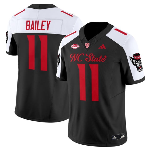 Men's NC State Wolfpack 'City of Oaks' Vapor Limited Jersey alternate #11 CJ Bailey