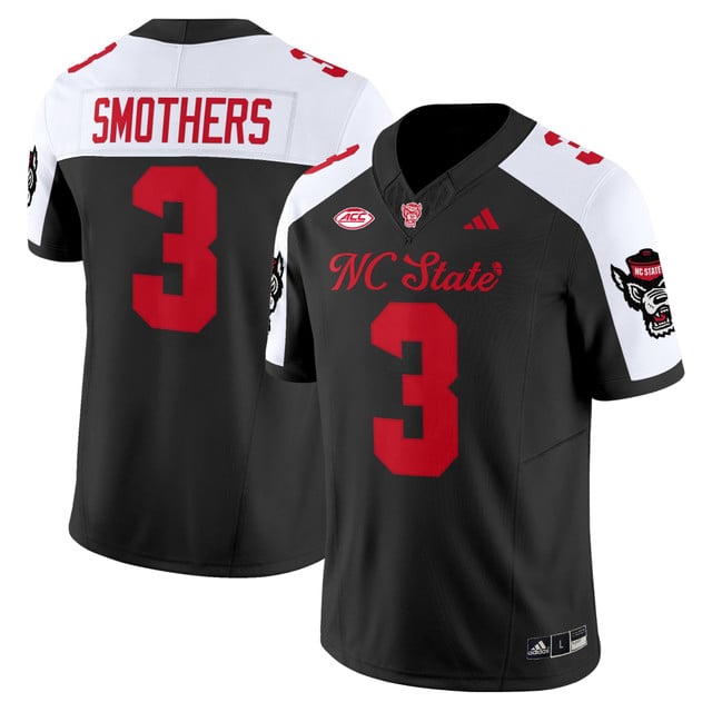 Men's NC State Wolfpack 'City of Oaks' Vapor Limited Jersey alternate #3 Hollywood Smothers