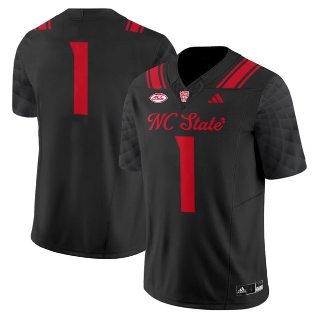 Men's NC State Wolfpack 'City of Oaks' Vapor Limited Jersey black #1