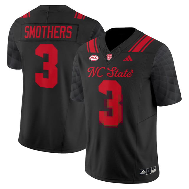 Men's NC State Wolfpack 'City of Oaks' Vapor Limited Jersey black #3 Hollywood Smothers