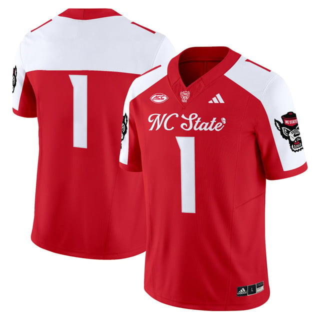 Men's NC State Wolfpack 'City of Oaks' Vapor Limited Jersey red #1