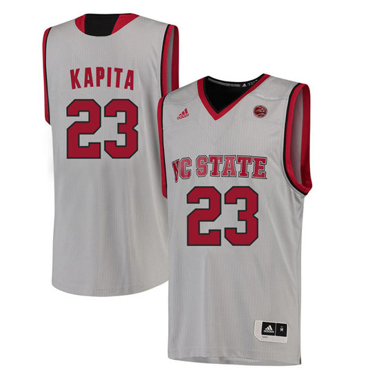 Men's NC State Wolfpack Ted Kapita 23 College Basketball Jersey - White