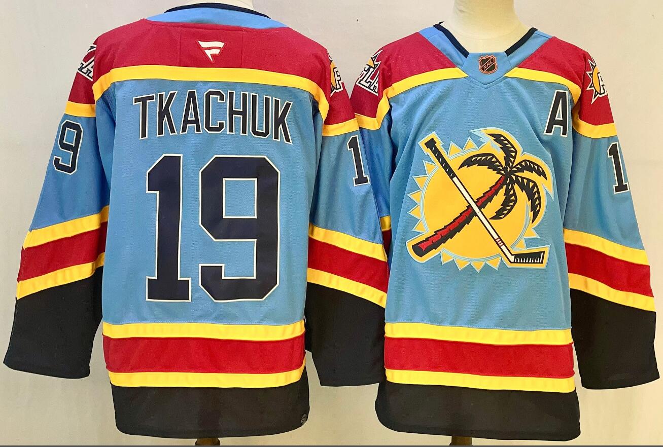 Men's NHL Florida Panthers Matthew Tkachuk Jersey