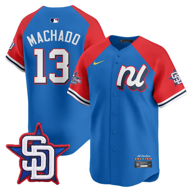 Men's National League 2025 MLB All-Star Jersey #13 Manny Machado