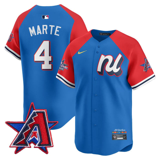 Men's National League 2025 MLB All-Star Jersey #4 Ketel Marte