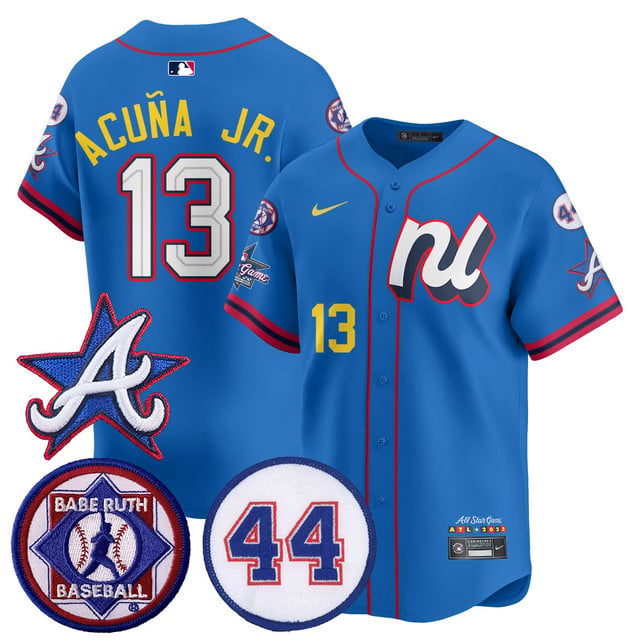 Men's National League 2025 MLB All-Star Jersey V3 #13 Ronald Acuna JR.