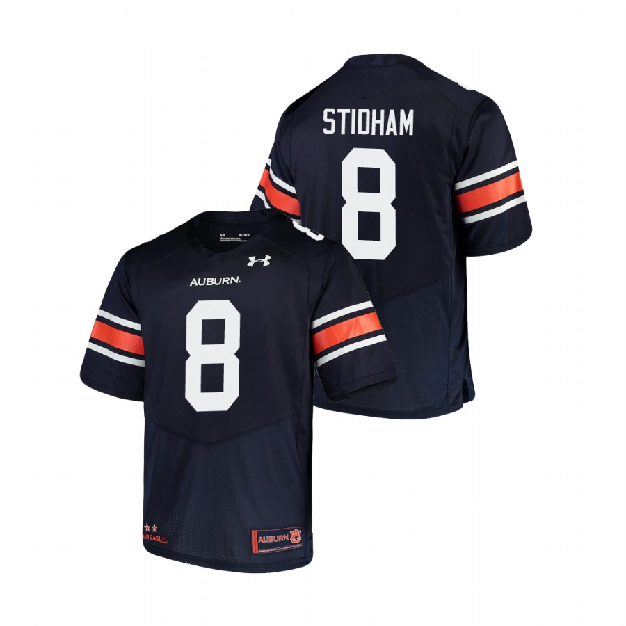 Men's Navy Auburn Tigers Jarrett Stidham Replica Football Jersey