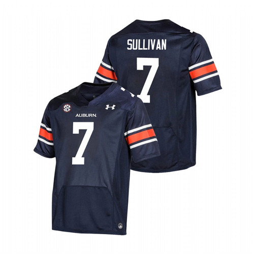 Men's Navy Auburn Tigers Pat Sullivan Premier Football Jersey