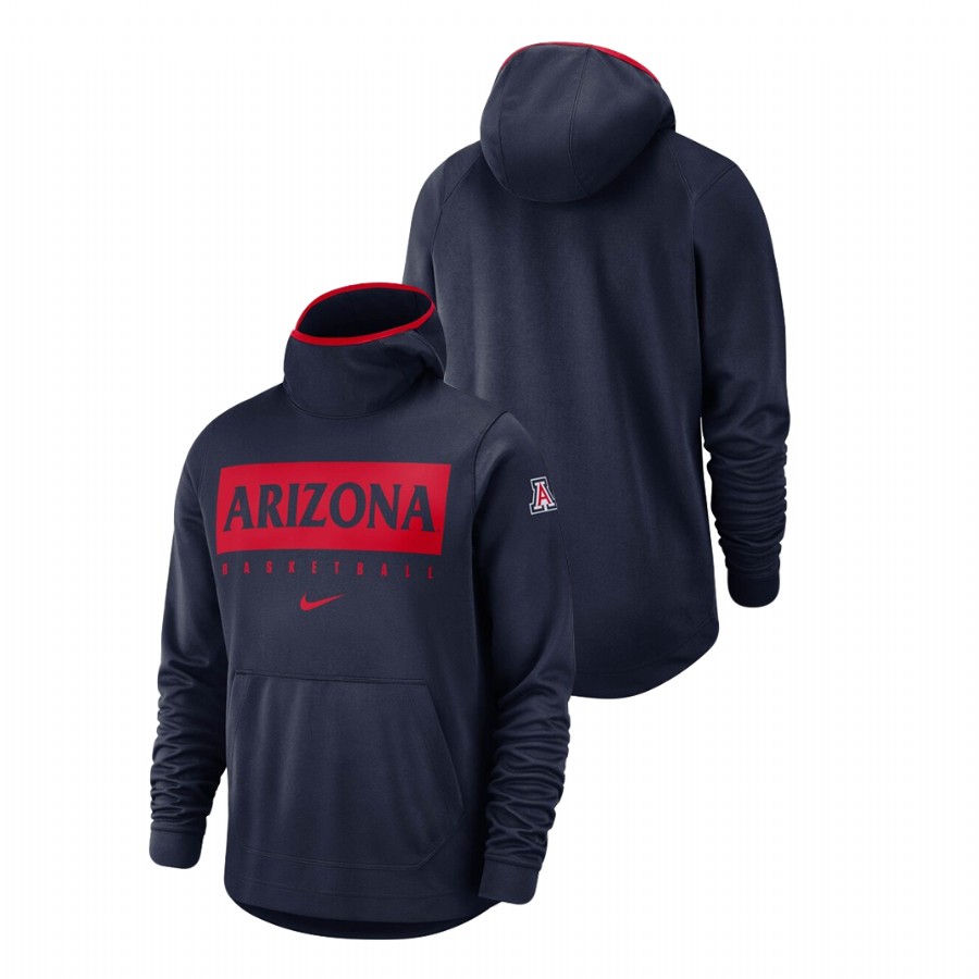 Men's Navy Spotlight Arizona Wildcats Basketball Hoodie