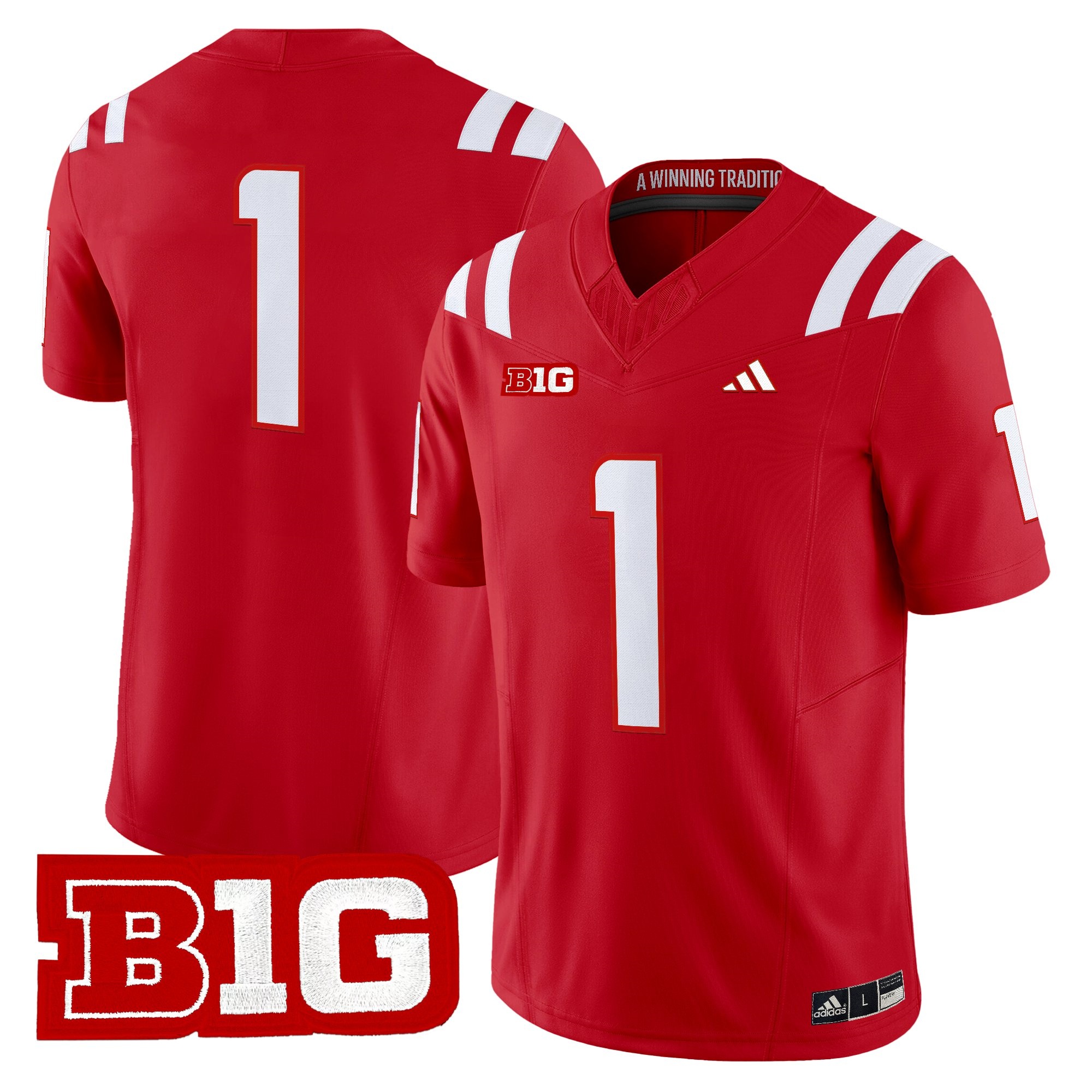 Men's Nebraska Cornhuskers 2026 Vapor Limited Jersey #1