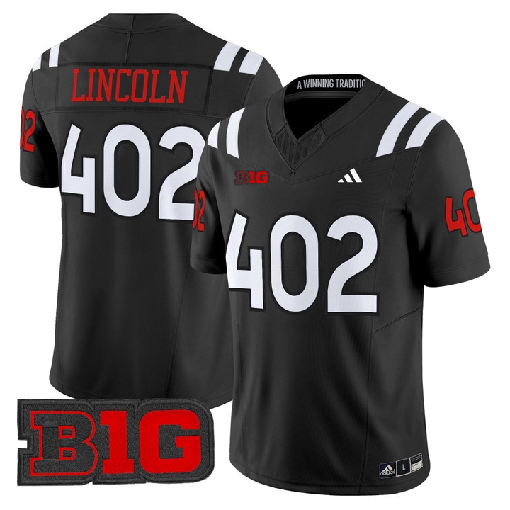 Men's Nebraska Cornhuskers 2026 Vapor Limited Jersey BLACK #402 LINCOLN