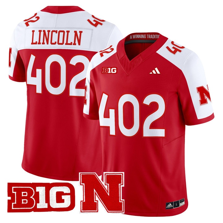 Men's Nebraska Cornhuskers 2026 Vapor Limited Jersey RED2 #402 LINCOLN