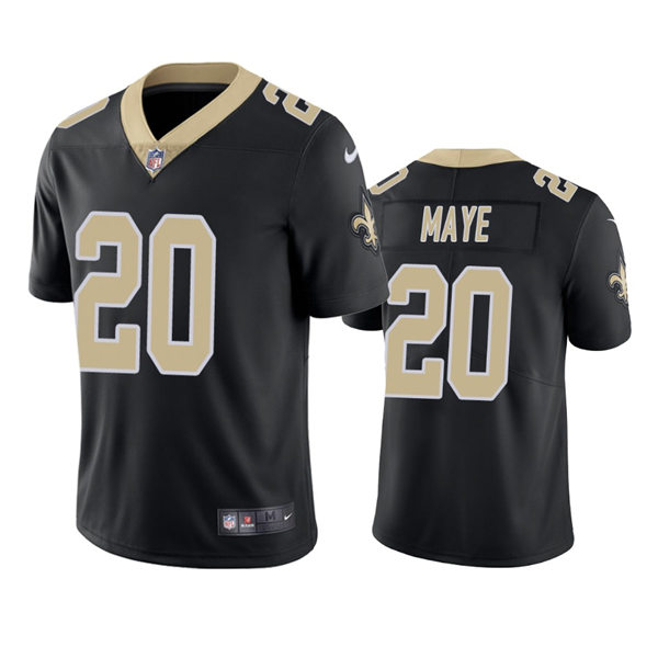 Men's New Orleans Saints #20 Marcus Maye Nike Black Vapor Untouchable Limited Jersey