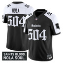 Men's New Orleans Saints 'Gothic Vieux Carré Edition' Vapor Jersey - All Stitched Alternate NOLA 504