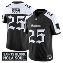 Men's New Orleans Saints 'Gothic Vieux Carré Edition' Vapor Jersey - All Stitched Alternate Reggie Bush
