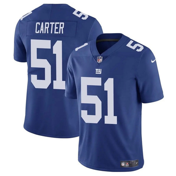 Men's New York Giants #51 Abdul Carter Blue 2025 Vapor Untouchable Limited Football Stitched Jersey
