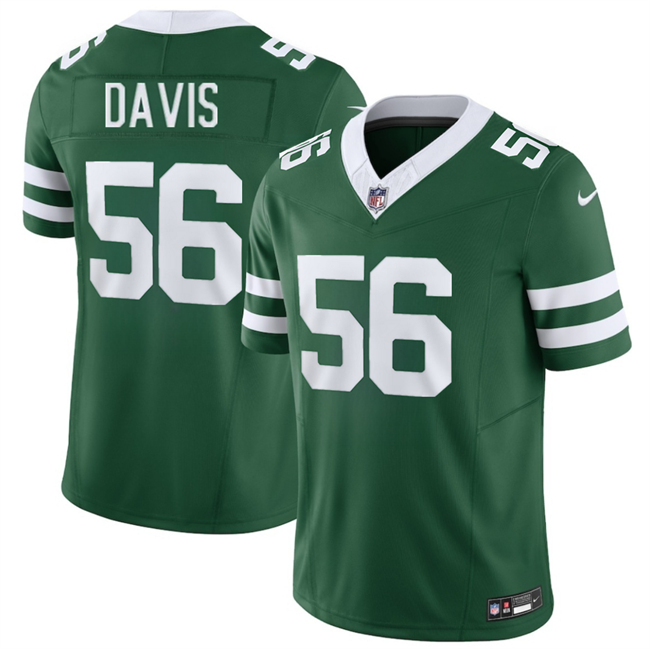 Men's New York Jets #56 Demario Davis Green 2026 F.U.S.E. Vapor Untouchable Limited Stitched Jersey