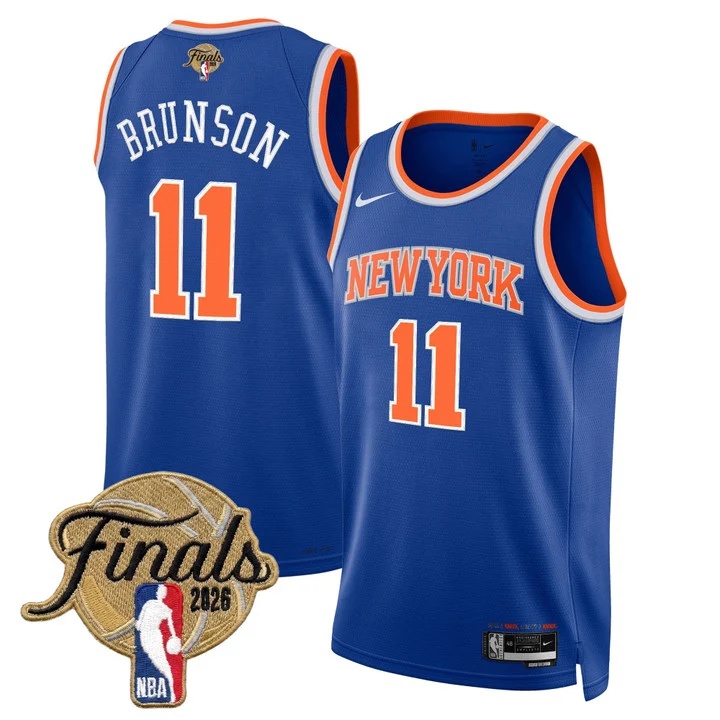 Men's New York Knicks 2026 Finals Swingman Jersey #11 JALEN BRUNSON