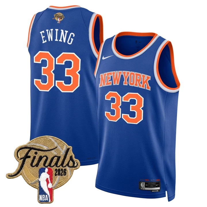 Men's New York Knicks 2026 Finals Swingman Jersey #33 PATRICK EWING