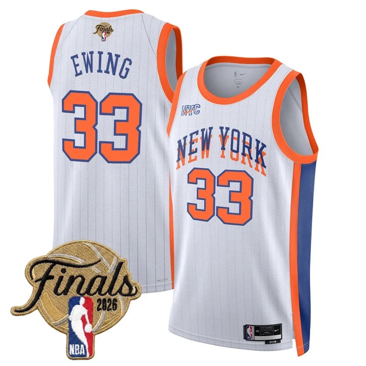 Men's New York Knicks 2026 Finals Swingman Jersey 23-24CITY #33 PATRICK EWING