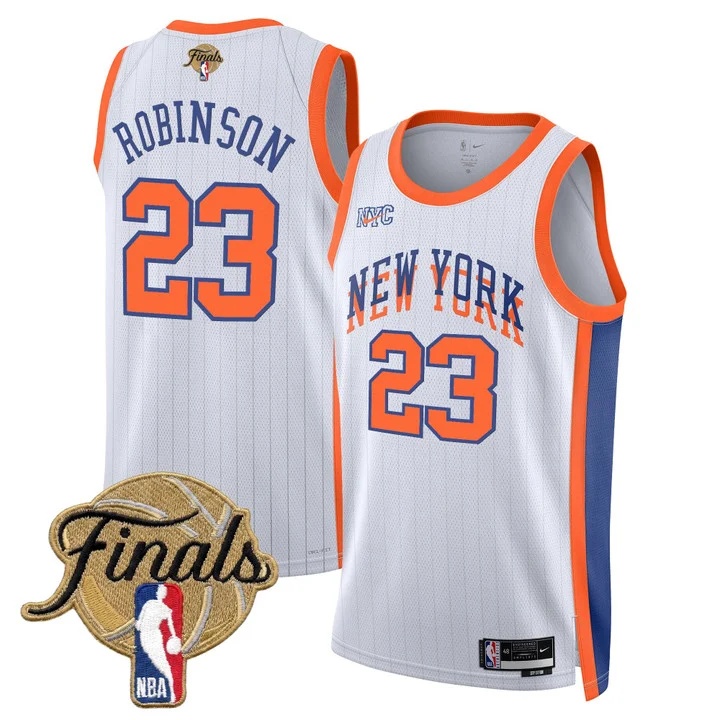 Men's New York Knicks 2026 Finals Swingman Jersey V2 #23 MITCHELL ROBINSON
