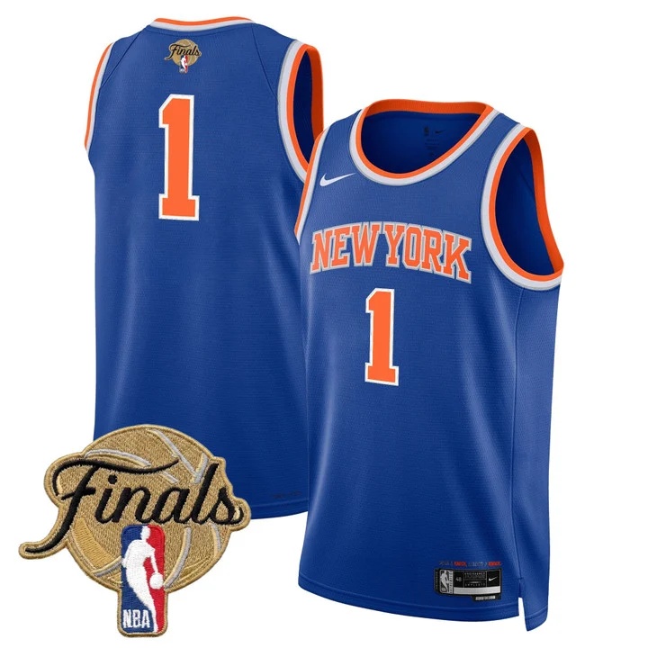 Men's New York Knicks 2026 Finals Swingman Jersey V2 ICON #1
