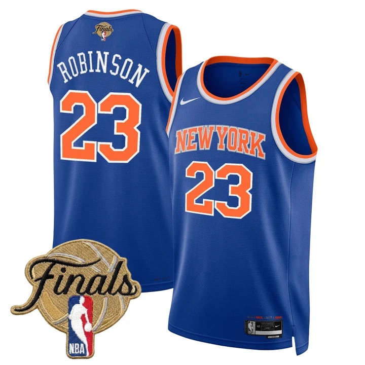 Men's New York Knicks 2026 Finals Swingman Jersey V2 ICON #23 MITCHELL ROBINSON