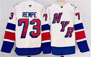 Men's New York Rangers #73 Matt Rempe White 2024-25 Stadium Series
