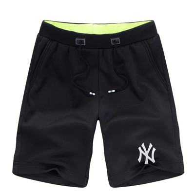 Men's New York Yankees Team Logo Black Baseball Shorts
