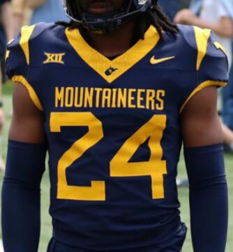 Men's Nike Navy West Virginia Mountaineers Pick-A-Player NIL Replica Football Jersey