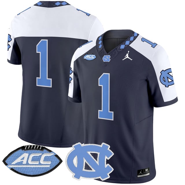 Men's North Carolina Tar Heels 2025 Vapor Limited Jersey alternate #1