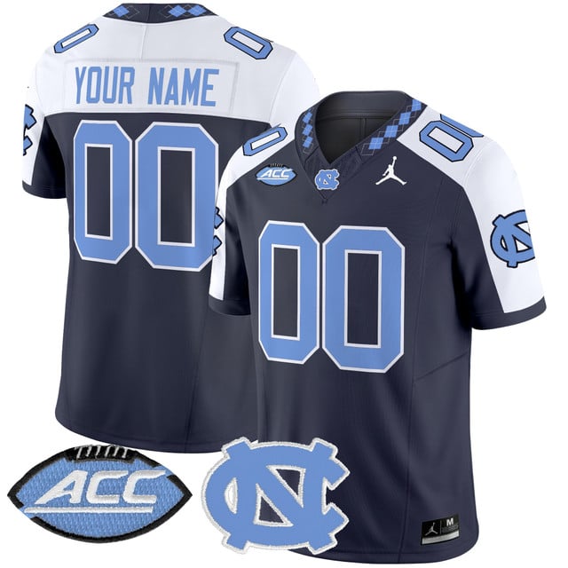Men's North Carolina Tar Heels 2025 Vapor Limited Jersey navy