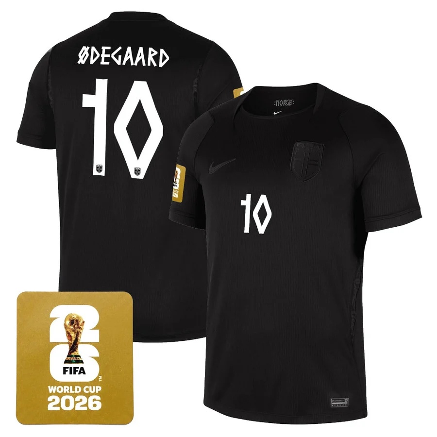Men's Norway 2026 World Cup National Team Jersey #10 MARTIN ODEGAARD