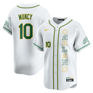 Men's Oakland Athletics City Connect Concept Jersey - All Stitched Max Muncy -   10