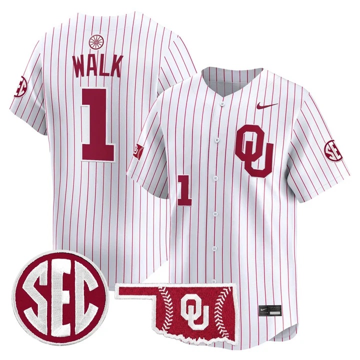 Men's Oklahoma Sooners 2026 Vapor Premier Limited Jersey #1 JASON WALK