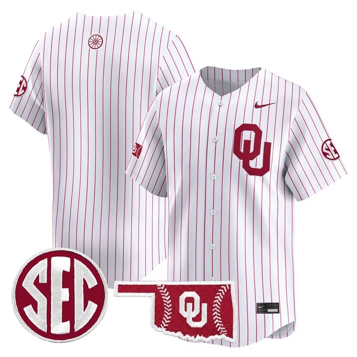 Men's Oklahoma Sooners 2026 Vapor Premier Limited Jersey BLANK