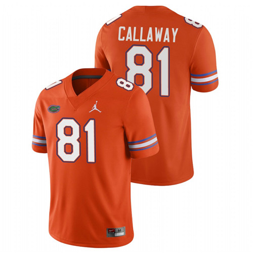 Men's Orange Florida Gators Antonio Callaway Game College Football Jersey
