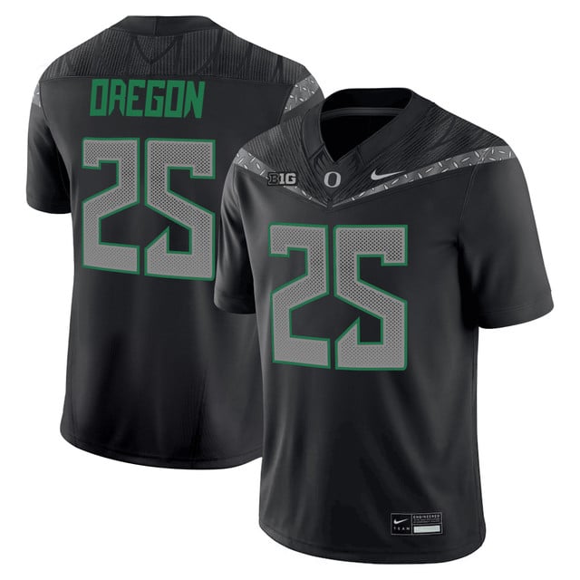 Men's Oregon Ducks 2025 Vapor Limited Jersey V2 #25 Oregon