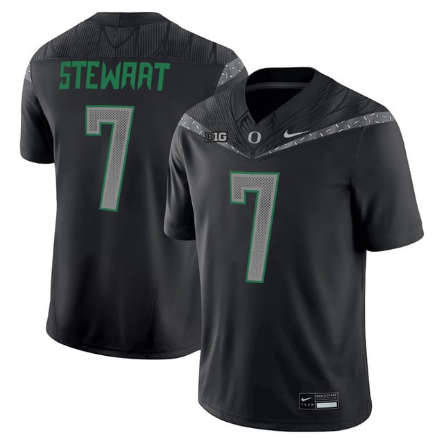 Men's Oregon Ducks 2025 Vapor Limited Jersey V2 #7 Evan Stewart