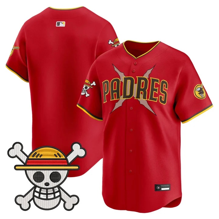 Men's Padres x One Piece Vapor Premier Limited Jersey blank
