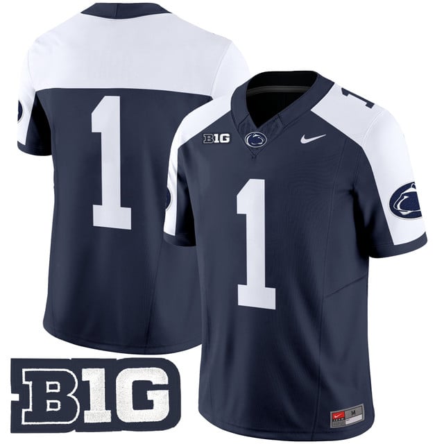 Men's Penn State Nittany Lions 2025 Vapor Limited Jersey #1