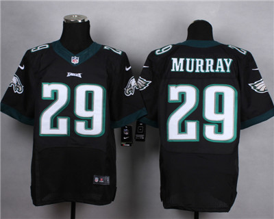 Men's Philadelphia Eagles #29 DeMarco Murray Nike Elite Black Jersey